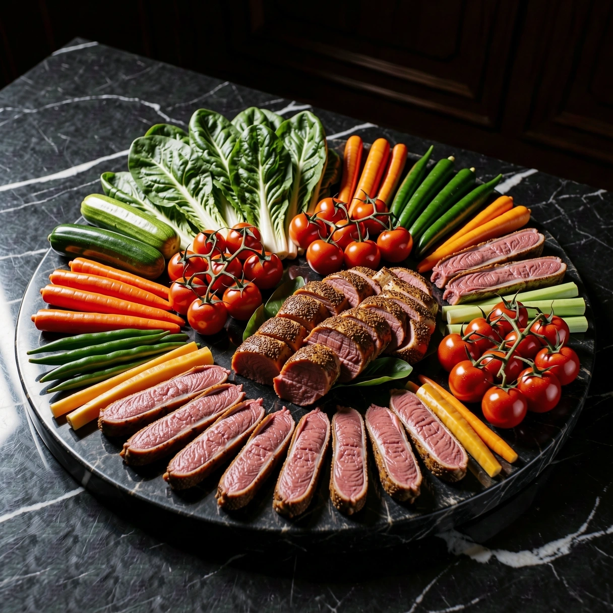 Frische gesunde Lebensmittel